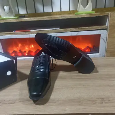 Zapatos de vestir negros talla 44 para hombre - miniatura 3