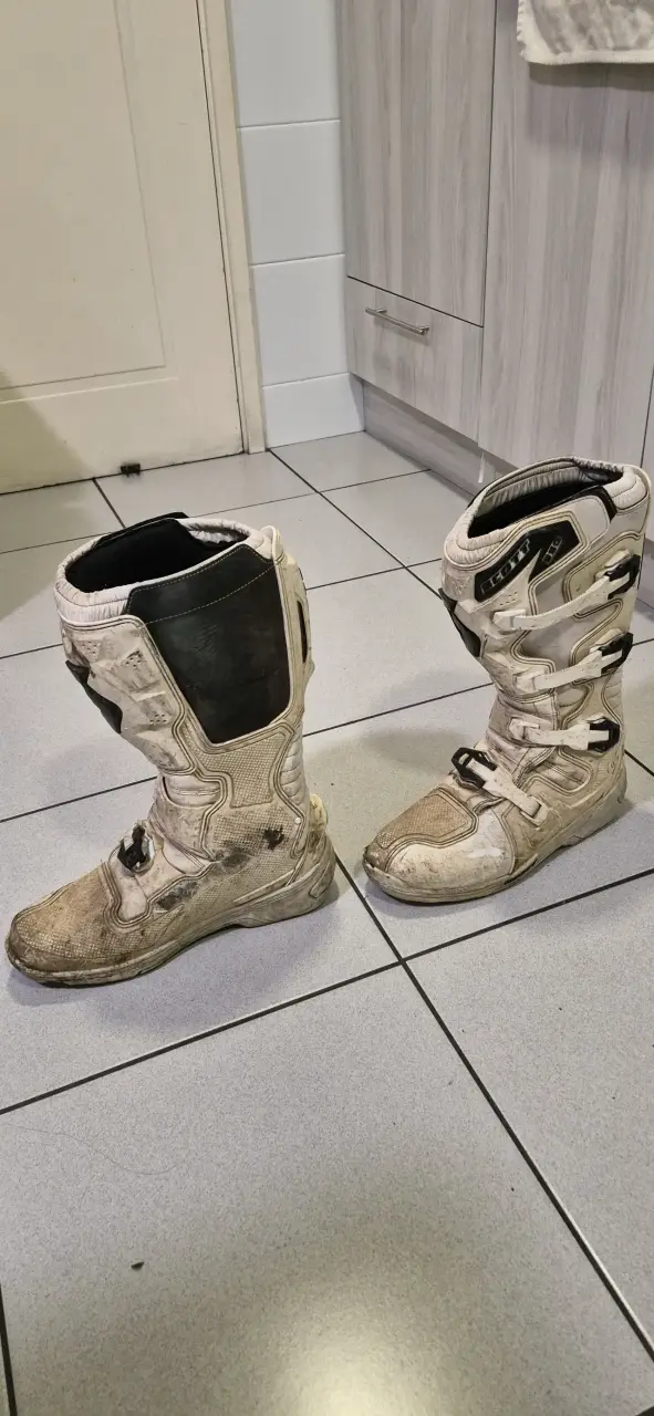 Botas de motocross Scott usadas us12 - 3