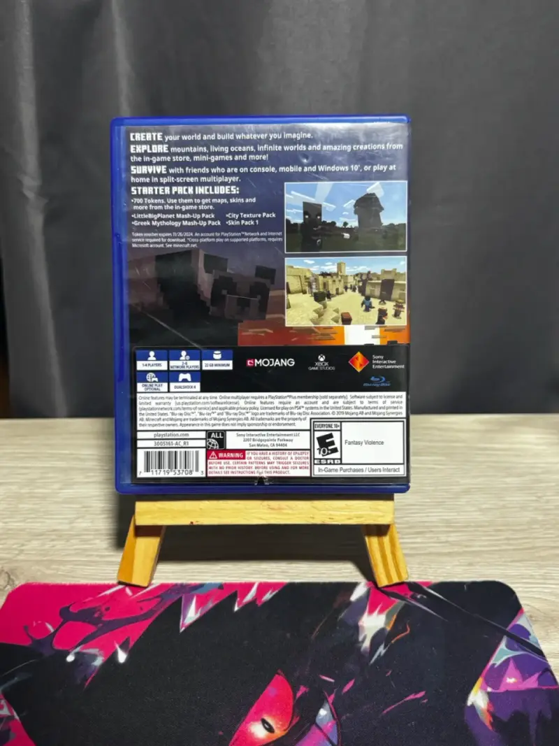 Juego Minecraft para PS4 con Starter Pack - 2
