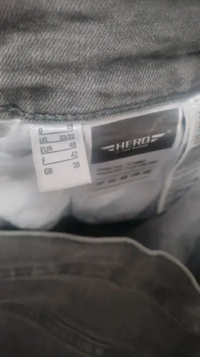 Jeans grises para hombre Hero by John medoox - miniatura 4