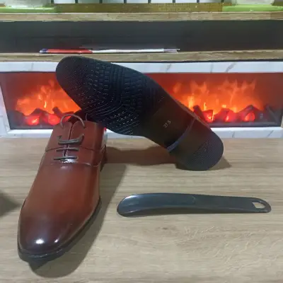 Zapatos de vestir marrones talla 44 - miniatura 3