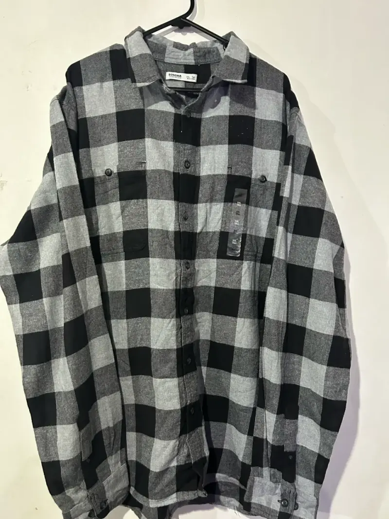 Camisa de franela a cuadros Sonoma XXL - 1