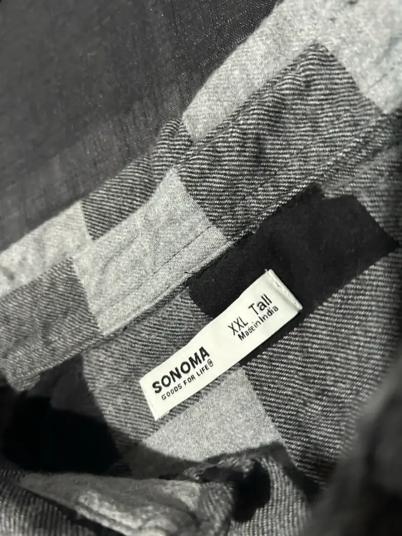 Camisa de franela a cuadros Sonoma XXL - 2