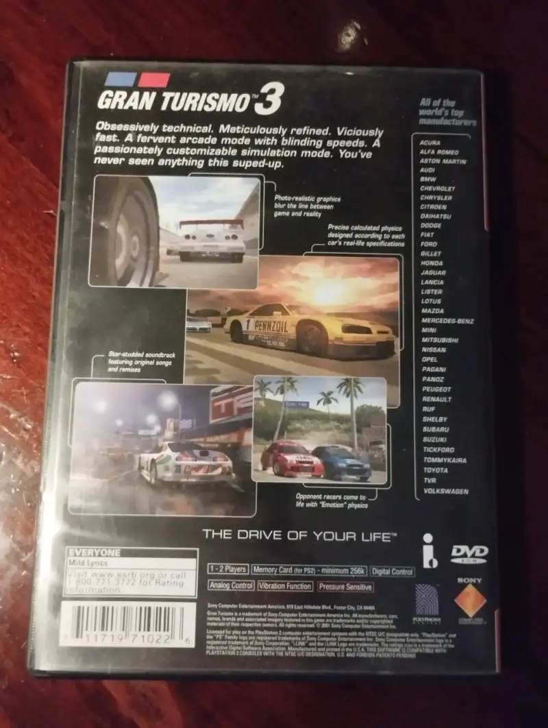 Gran Turismo 3 A-spec PS 2 - 2
