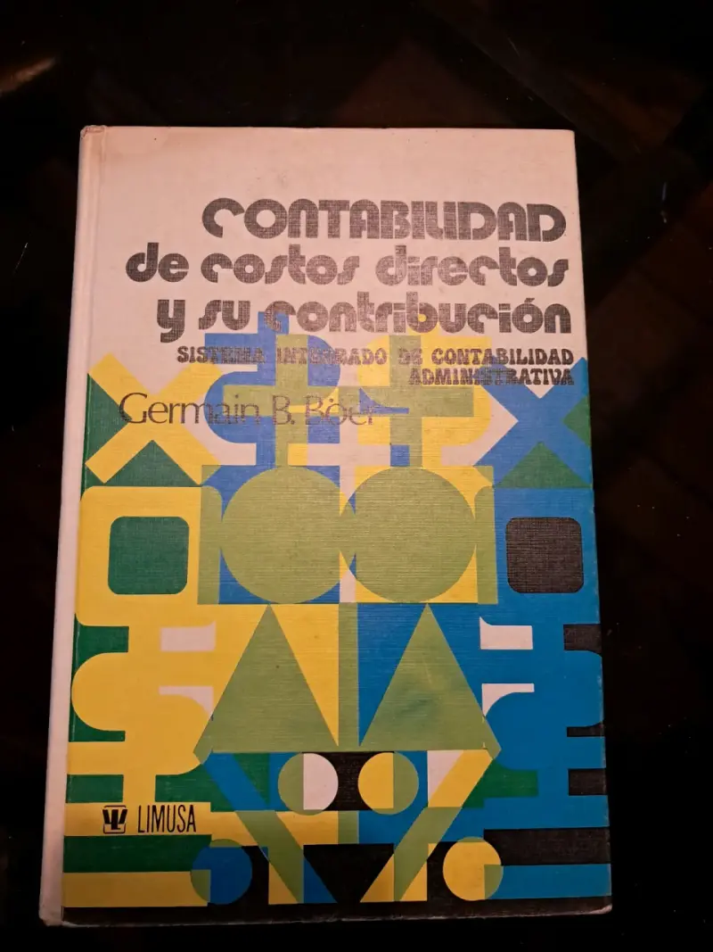 Libro Contabilidad de Costos Directos Germain B. Boer - 1