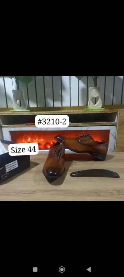 Zapatos de vestir marrones talla 44 - miniatura 1