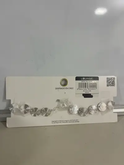 Choker de plata Lounge con diseño espiral - miniatura 2