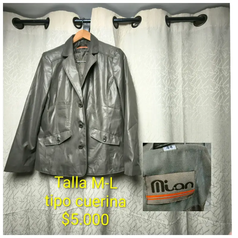 Blazer de mujer en color beige talla M - 2