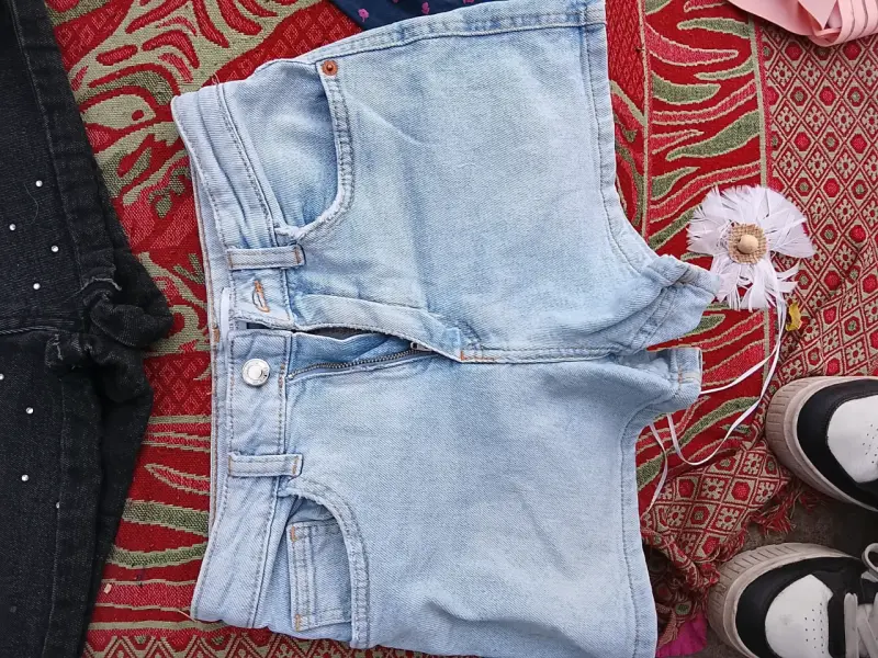 Shorts de mezclilla sin uso de niña cada uno 5.000 - 1