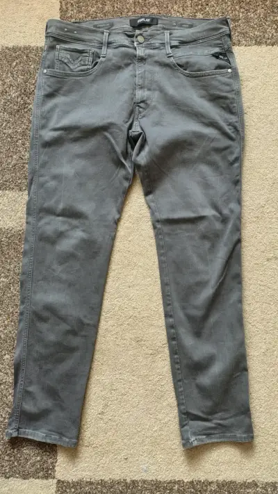 Jeans grises Replay para hombre - miniatura 1