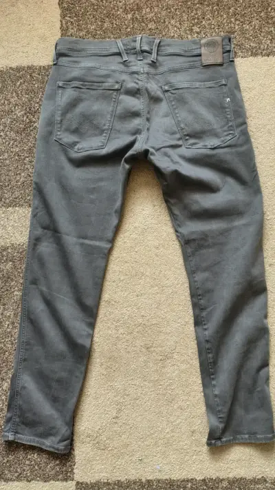 Jeans grises Replay para hombre - miniatura 2