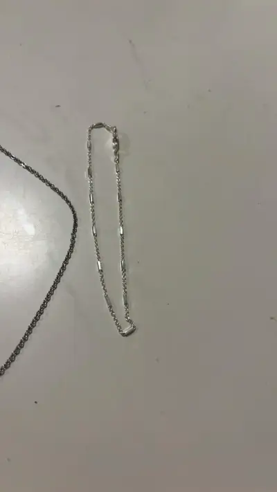 Collar de plata con dije de bicicleta + pulsera - miniatura 3