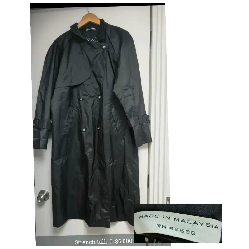 Trench coat beige Zibel talla M - 2