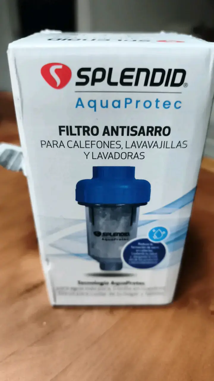 Filtro Antisarro Splendid AquaProtec para Calefones - 1