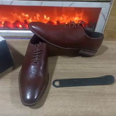 Zapatos de vestir marrones talla 44 - miniatura 2