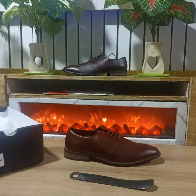 Zapatos de vestir marrones talla 44 - miniatura 4