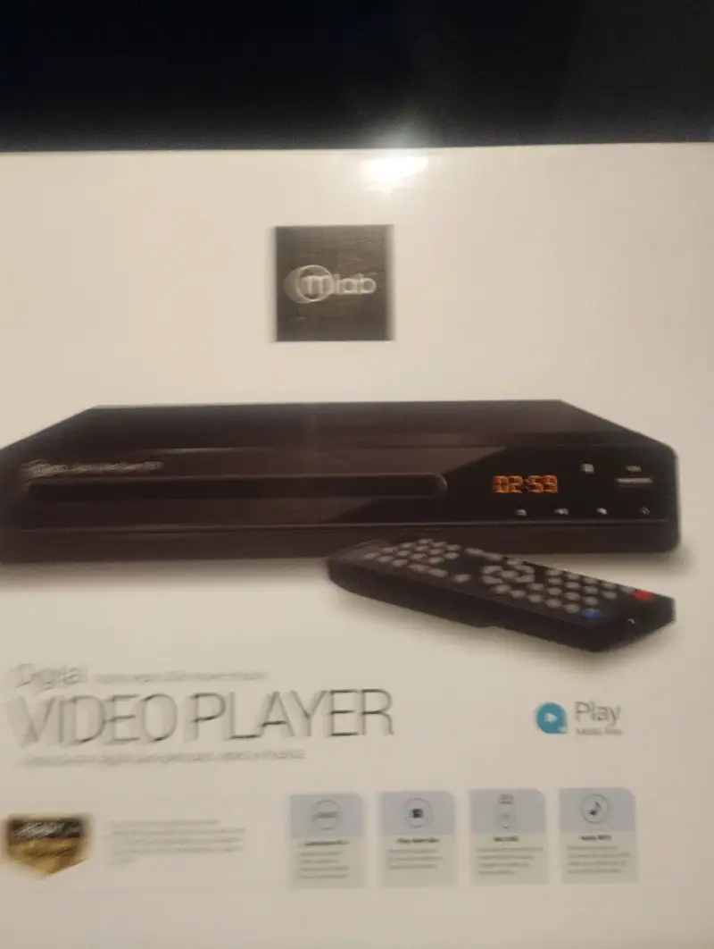 Reproductor Digital Mlab para Películas y Música - 2