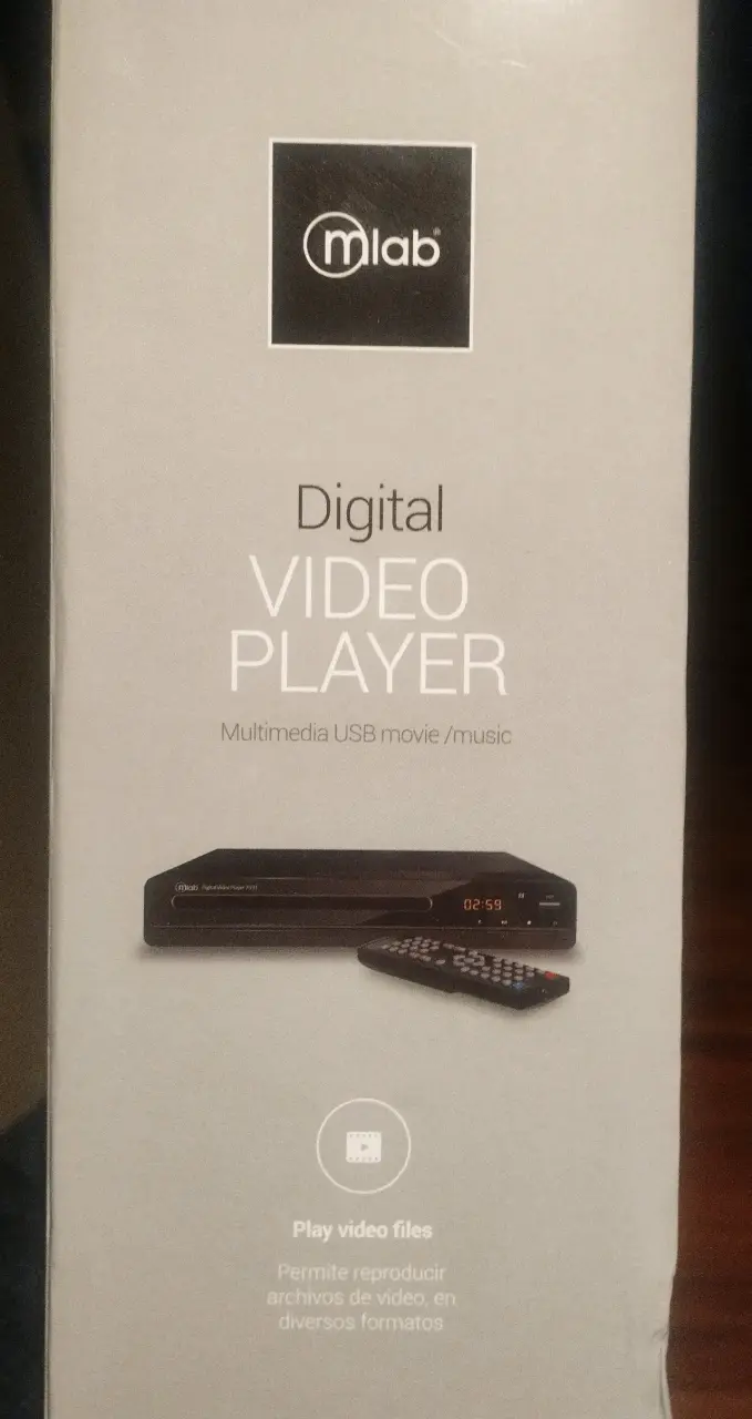 Reproductor Digital Mlab para Películas y Música - 3