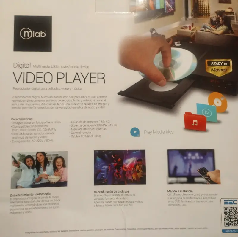 Reproductor Digital Mlab para Películas y Música - 5