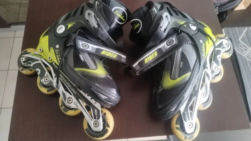 Patines en línea Rider negros talla 39-42 - 1