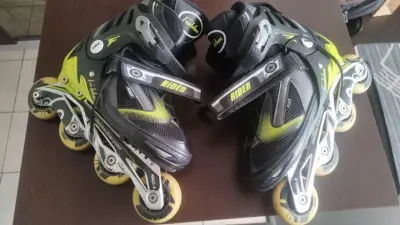 Patines en línea Rider negros talla 39-42 - miniatura 1