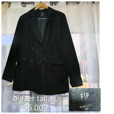 Blazer Delgado Shein Talla XL - miniatura 6