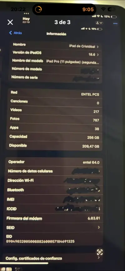 iPad Pro 2da gnrcn, 11 pulgadas en buen estado - miniatura 3