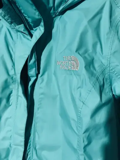 Chaqueta impermeable The North Face turquesa - miniatura 2