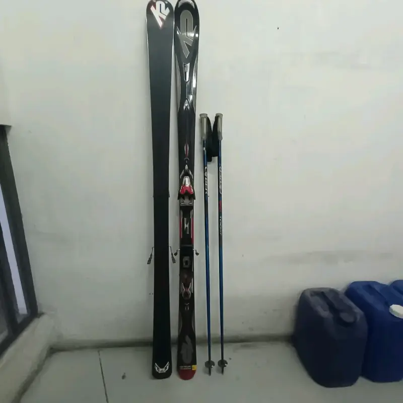 Esquís K2 +bastones ( usados) - 5