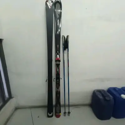 Esquís K2 +bastones ( usados) - miniatura 5