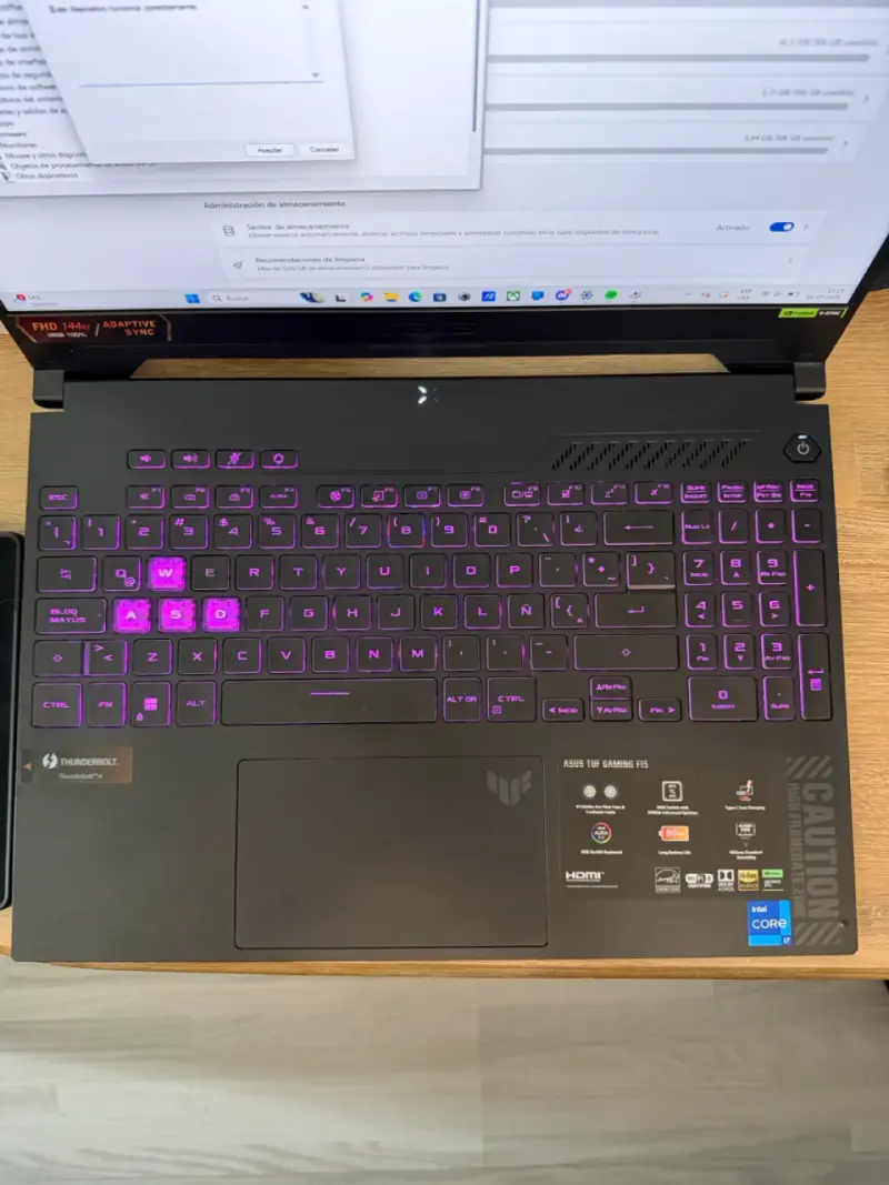 ASUS TUF Gaming F15 RTX4060 - 2
