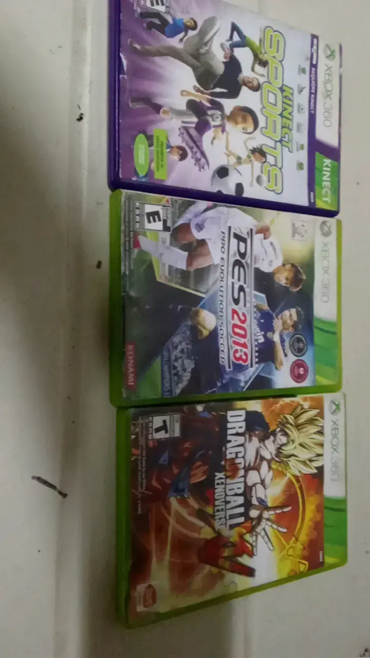 3 de juegos Xbox 360: Kinect Sports, PES 2013 y - 1