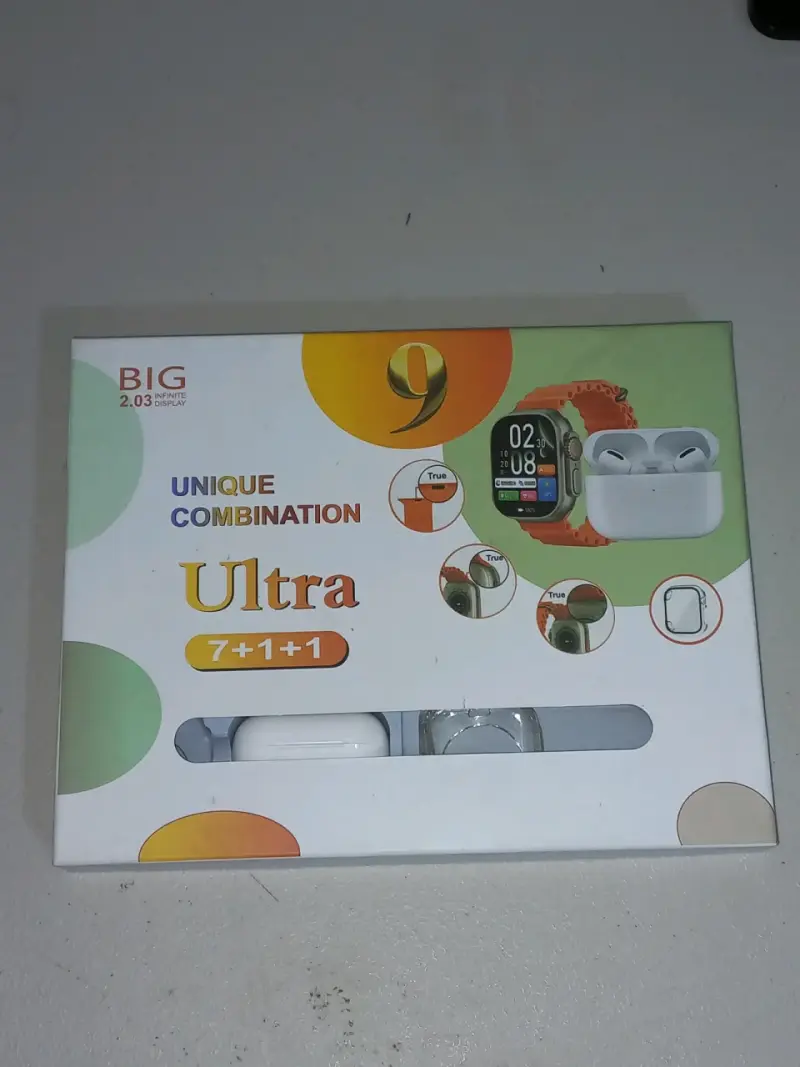 Set Smartwatch + Audífonos + 7 correas - 3