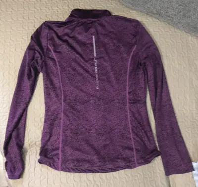 Chaqueta deportiva morada Ellesse para mujer - miniatura 2