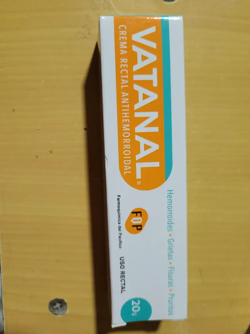 Crema Rectal Antihemorroidal Vatanal 20g