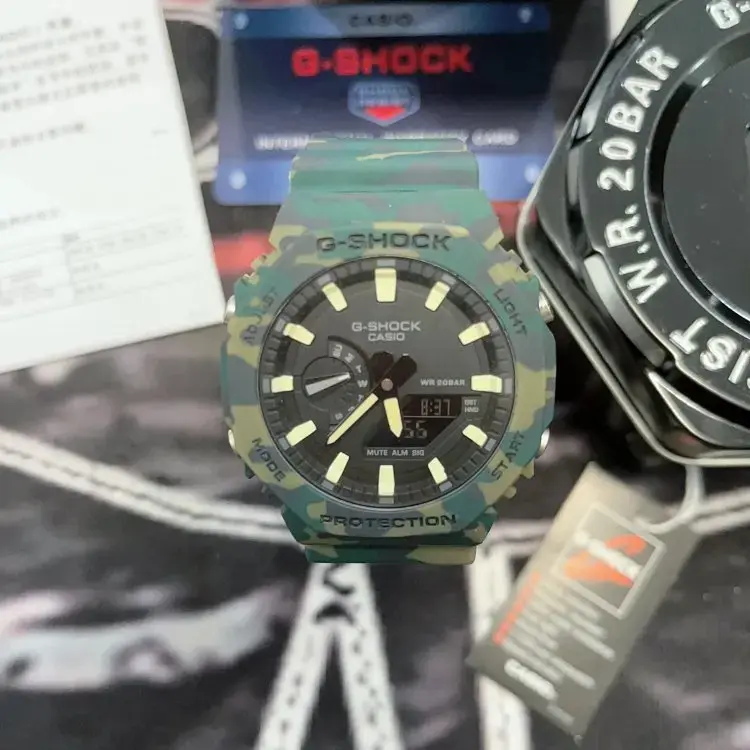 Reloj Casio G-Shock Camuflaje Resistente al Agua