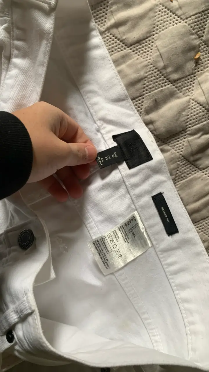 jeans blancos h&m - 2