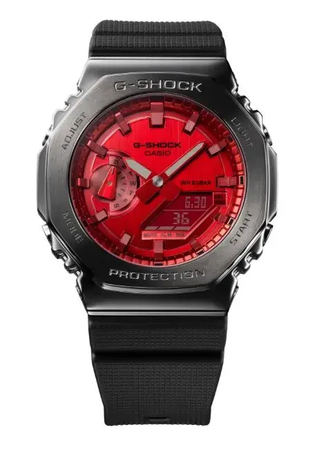 Reloj G-shock Hombre Gm-2100b-4adr Rojo - 2