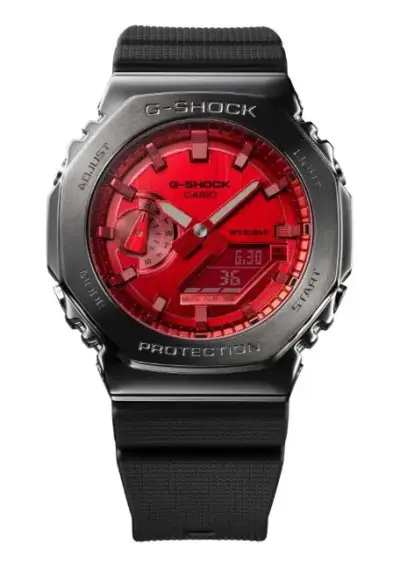 Reloj G-shock Hombre Gm-2100b-4adr Rojo - miniatura 2
