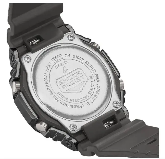 Reloj G-shock Hombre Gm-2100b-4adr Rojo - 3