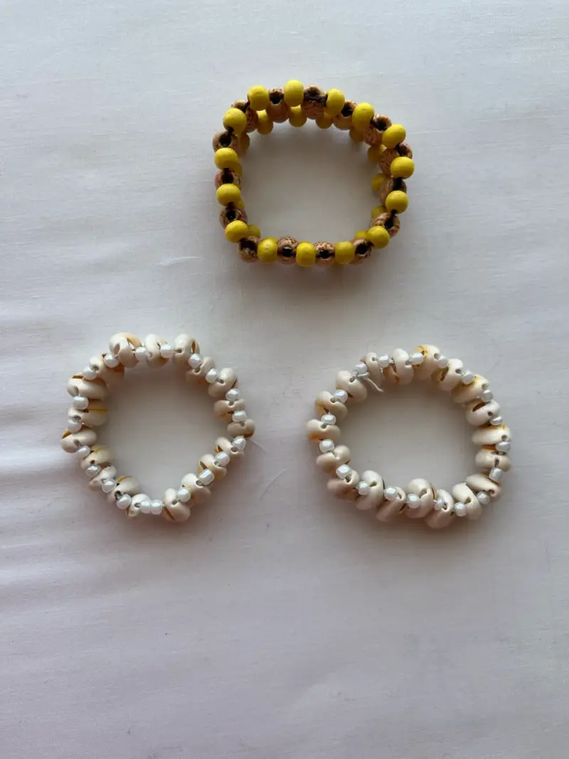 Disfraz de plumas blanco con accesorios - 3