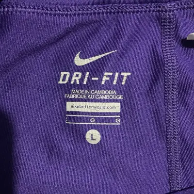 Falda deportiva morada Nike - miniatura 4