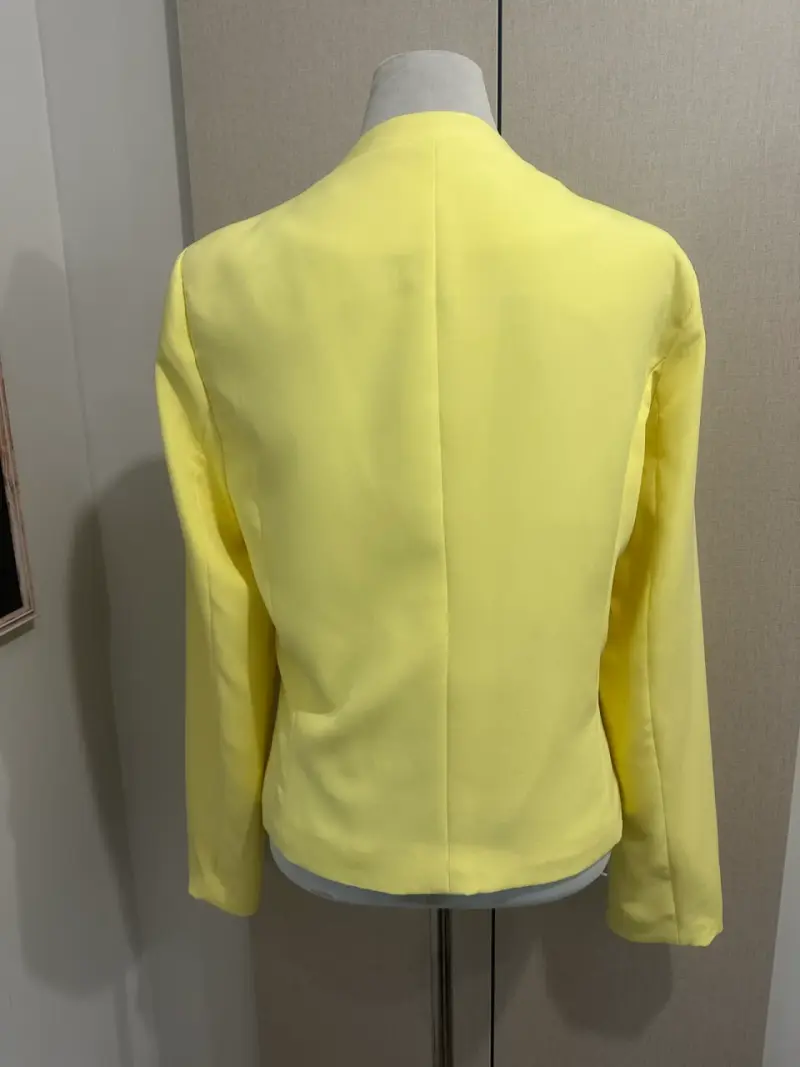 Blazer Nicopoly Amarillo Pastel - 2