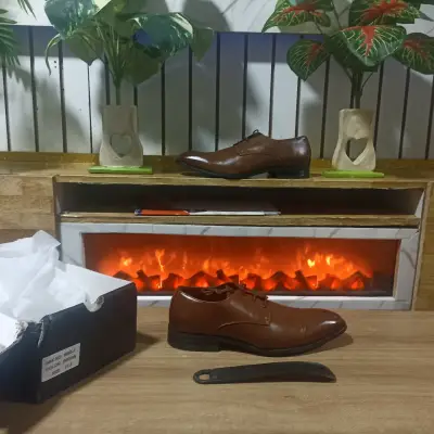 Zapatos de vestir marrones talla 44 - miniatura 4