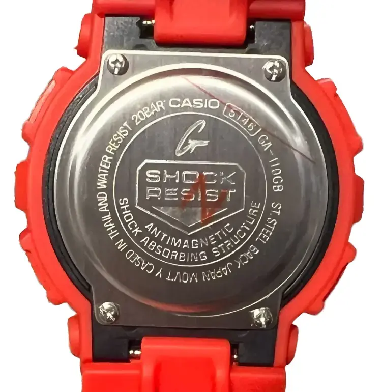 Reloj Casio G-shock Ga-110gb Rojo Total - 2