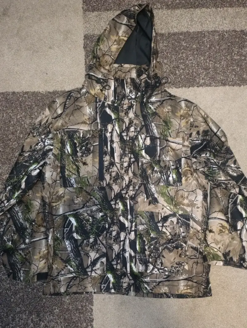 Chaqueta camuflada impermeable para caza - 1