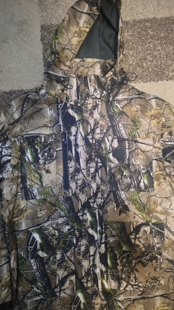 Chaqueta camuflada impermeable para caza - 2