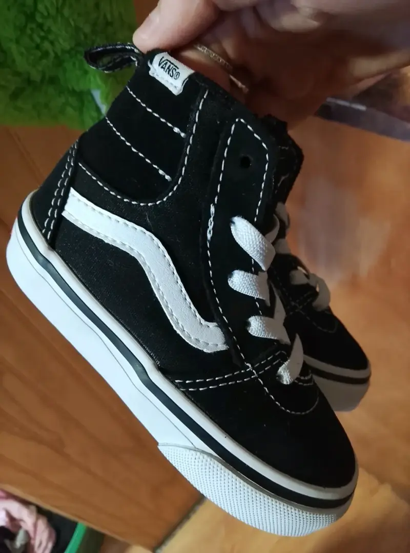 Zapatillas Vans negras para niños - 1