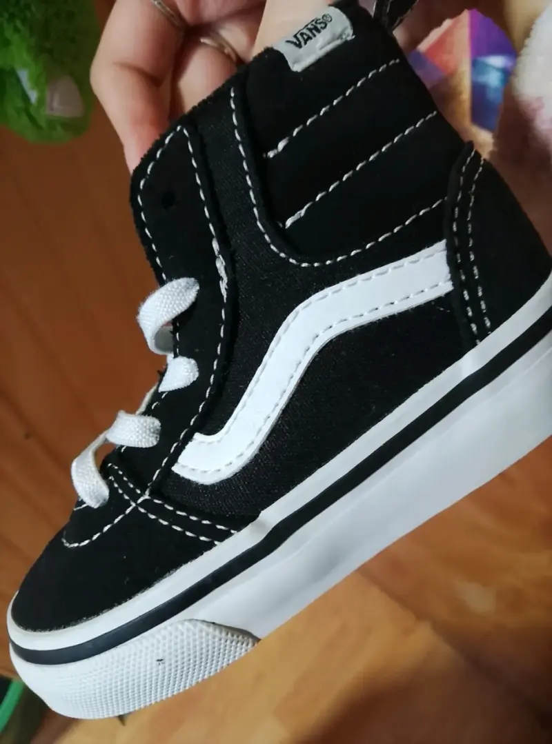 Zapatillas Vans negras para niños - 3
