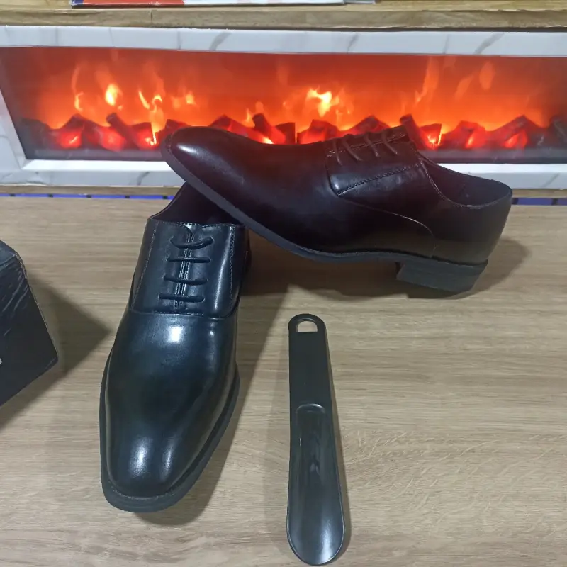 Zapatos formales negros talla 44 para hombre - 2